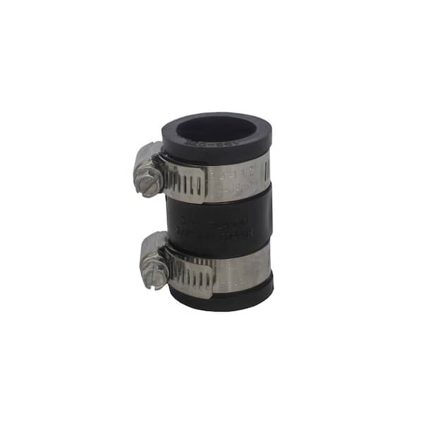 ECO FLO 3 in. x 4 in. DWV Flexible PVC Coupling 156075 The Home Depot