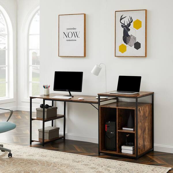 laptop desk with printer stand