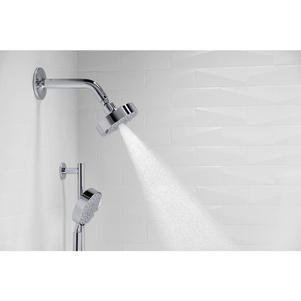 Purist Polished Nickel 5.5" Multifunction Wall-Mount Showerhead