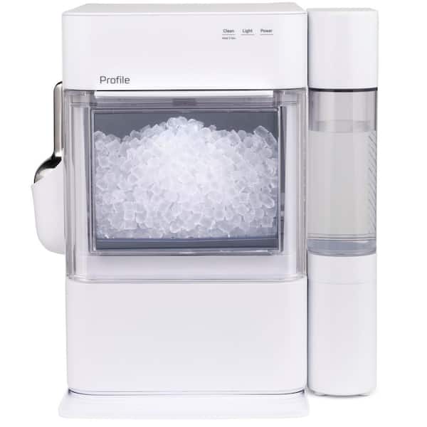 Profile Opal 2.0 38 lbs. Ultra Nugget Ice Maker with Side Tank & Scale Inhibiting Filter, with Wifi in White