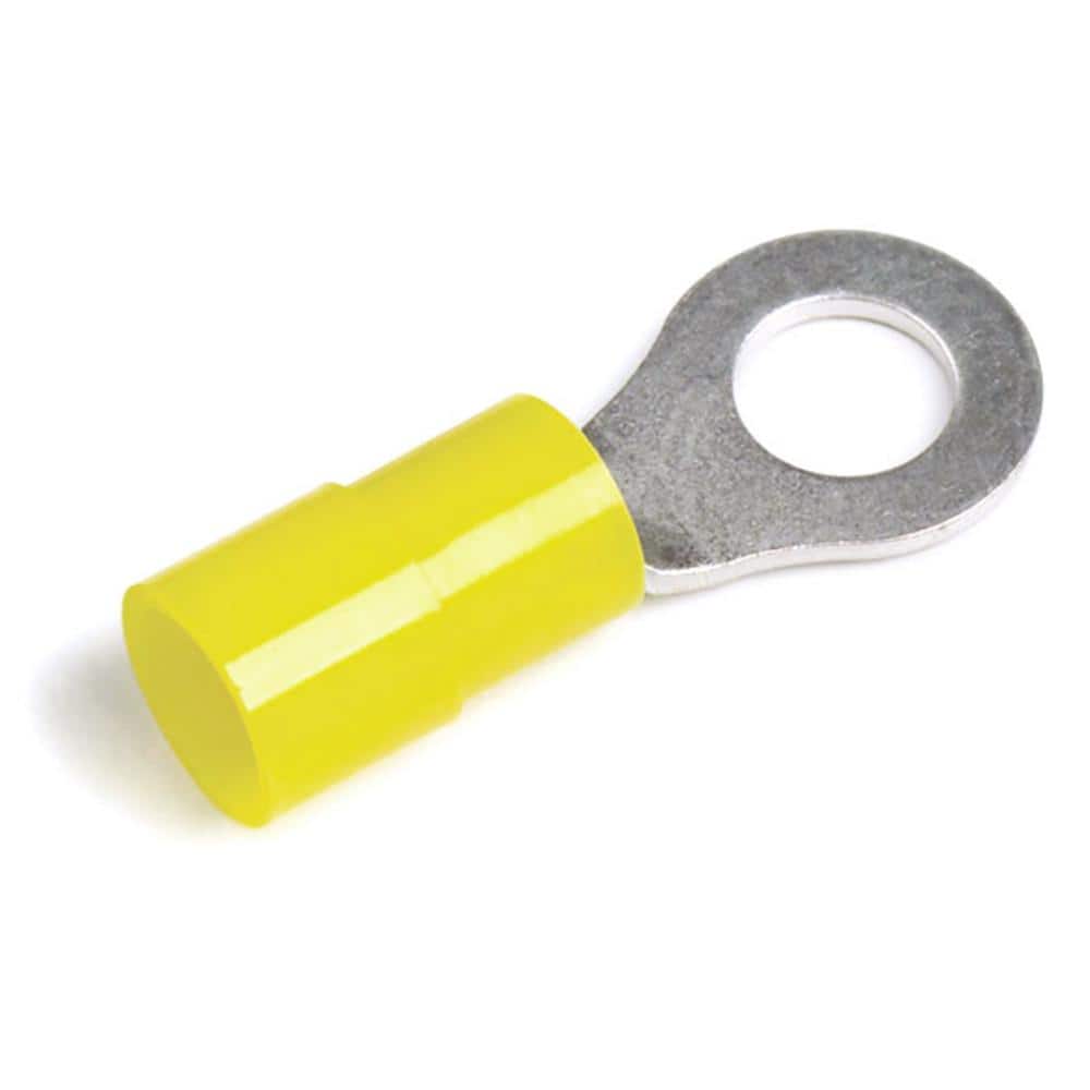 Ring Terminal - Nylon, 12-10 Gauge, 1/4 in. Pack of 50