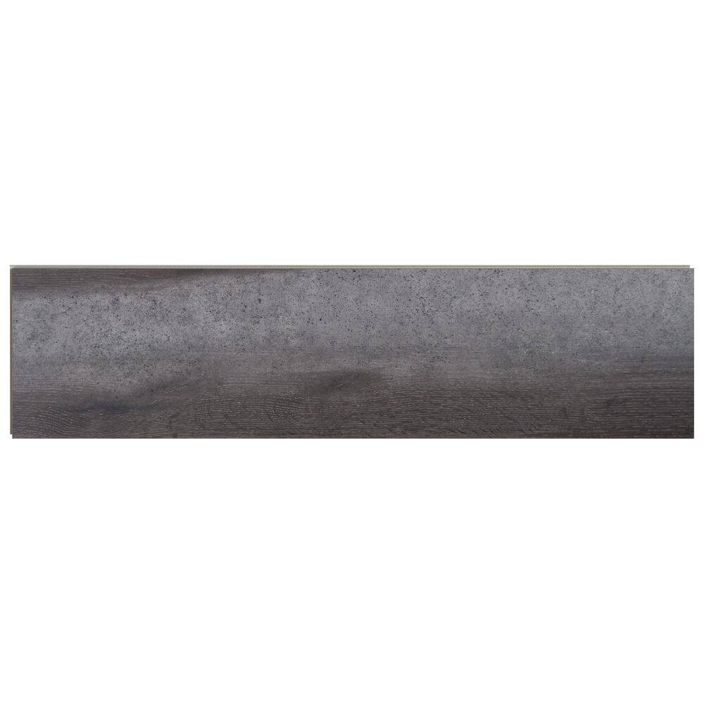 Urbana Charcoal Gray 12 in. x 0.23 in. Rigid Core Click Luxury Vinyl Tile Floor Tile Sample price history on PriceWatchPro