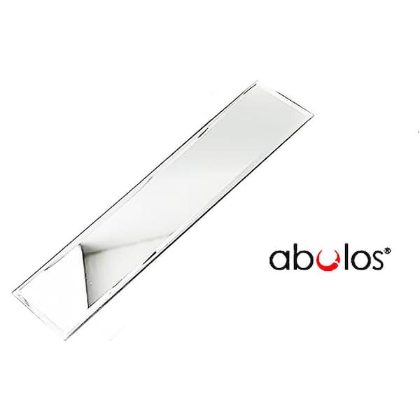 ABOLOS Reflections Beveled Subway 3 in. x 12 in. Glass Mirror Decorative Peel and Stick Artistic Tile (11 sq. ft./Case)