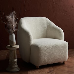 Fabiano Ivory Accent Chair