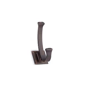 5-1/8 in. (130 mm) Brushed Oil-Rubbed Bronze Transitional Wall Mount Hook