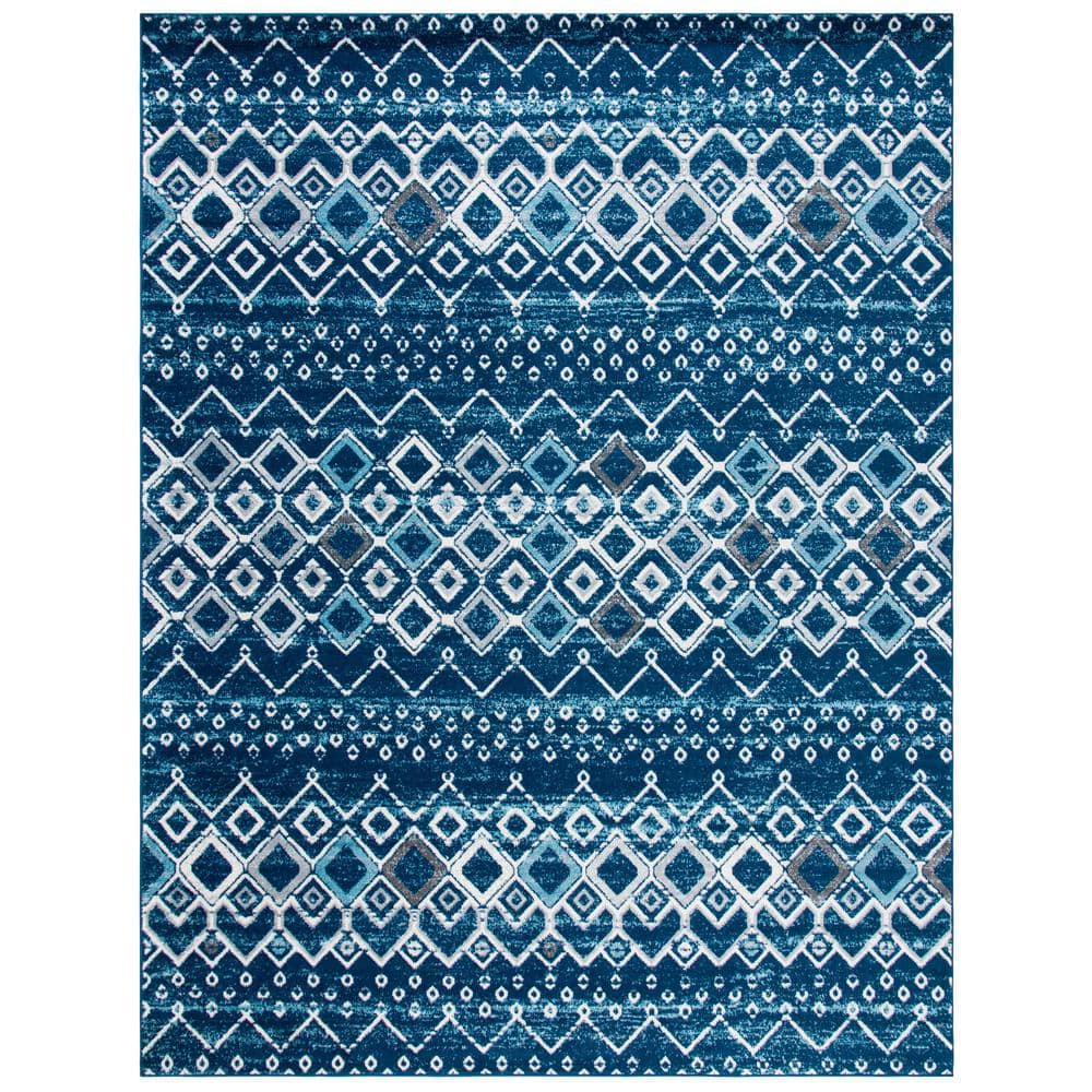Amsterdam Navy/Beige 8 ft. x 10 ft. Multi-Diamonds Chevron Area Rug price history on PriceWatchPro