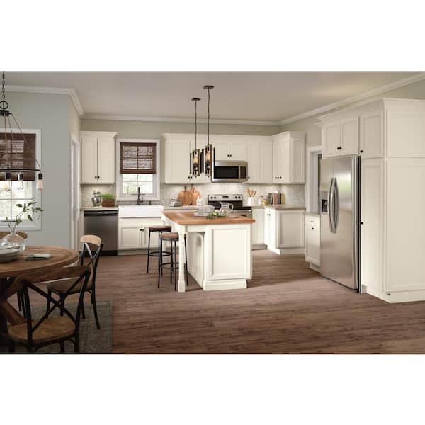 Cottage 14.5 in. W x 0.75 in. D x 14.5 in. H in Cotton Cabinet Door Sample