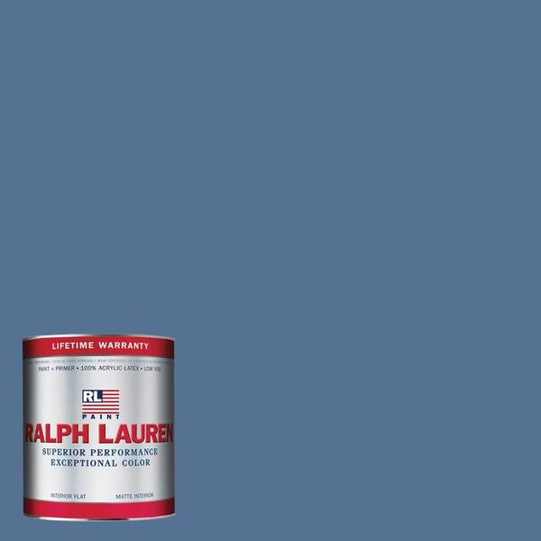 Ralph Lauren 1-qt. Sandoval Blue Flat Interior Paint