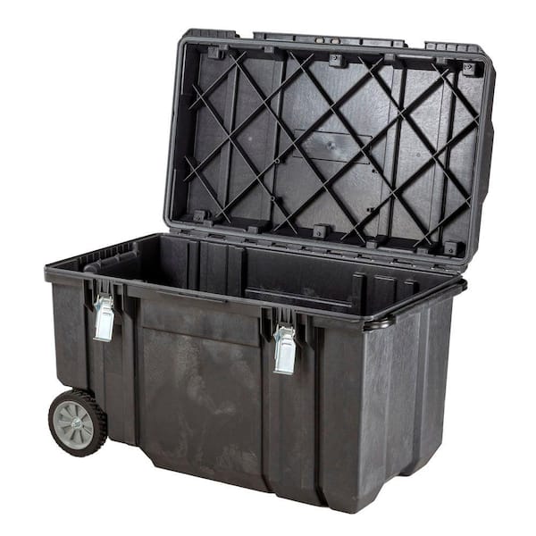 Tough Chest 38 in. W 63 Gal. Polypropylene Rolling Tool Box