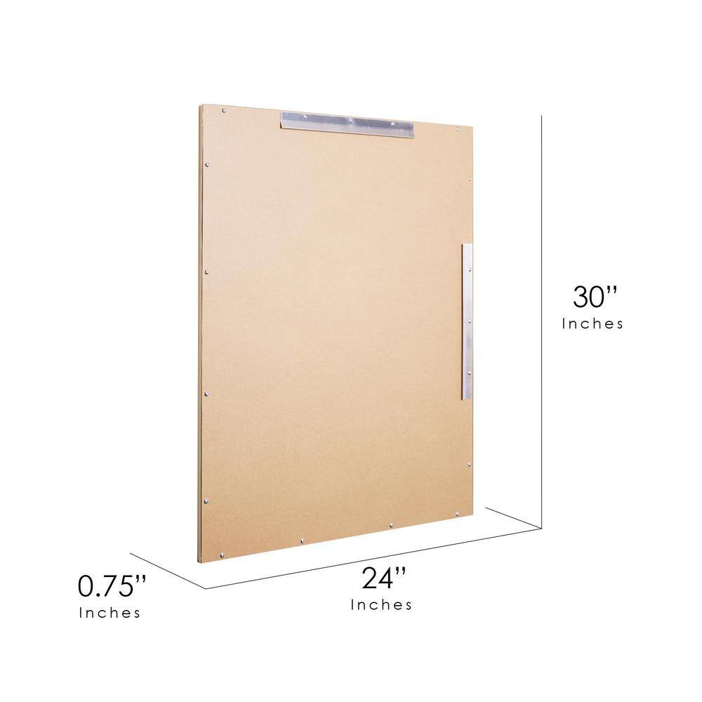 Gold Framed Beveled Edge Rectangular Wall Mirror 24" x 30"