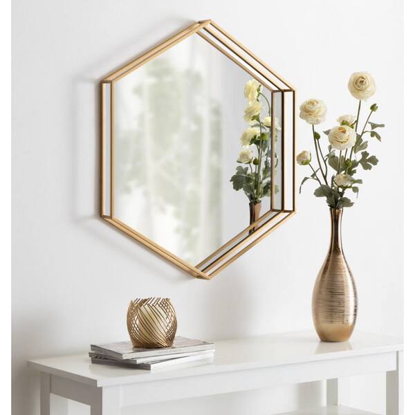Beveled Glass Mirror Centerpiece by Valerie 