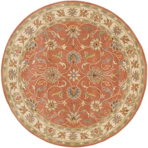 Round - Red - Area Rugs - Rugs - The Home Depot