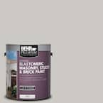 BEHR 5 gal. #MS-79 Silver Gray Pebble Flat Interior/Exterior Masonry ...