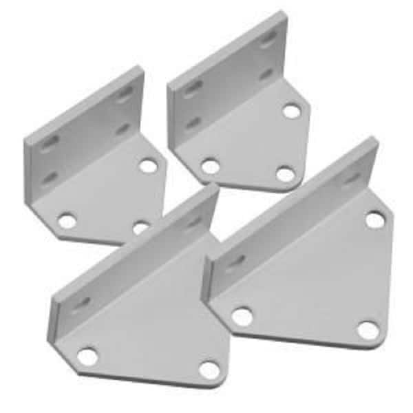Angled Railing Support Bracket RDI Railing Stair/Angle Bracket Hardware Kit (4-Pack) 73018014 - The ...