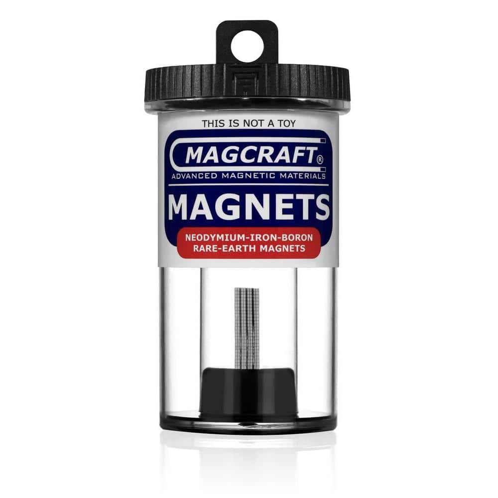 Rare Earth Magnet 10 PC Powerful Neodymium Magnet Disc N45 Dia 3/4  x 3/16" 
