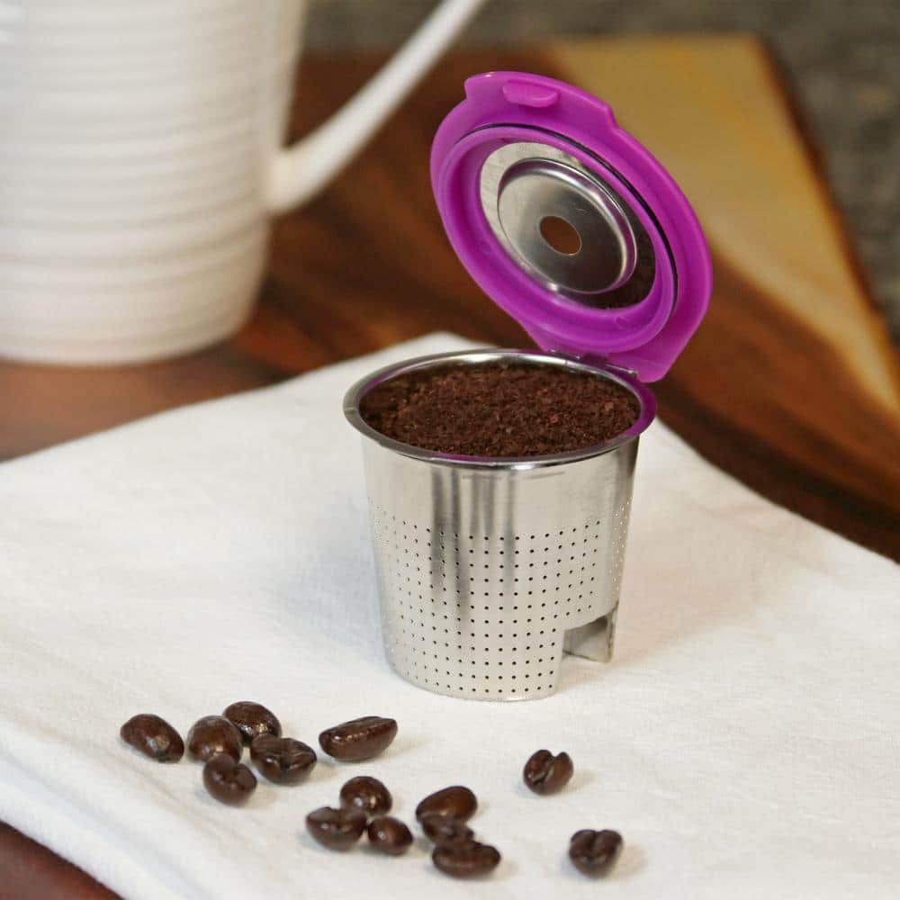 Cafe Flow Stainless Steel Reusable Coffee Filter Pod