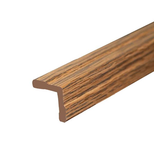 5165 1 in. x 1 in. x 8 ft. PVC Composite Highlands Oak Colonial Outside Corner Molding
