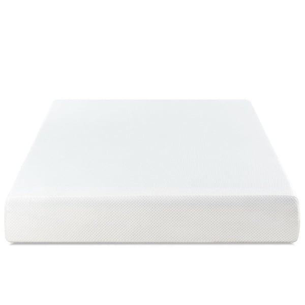 Zinus Green Tea Fresca Queen Medium Smooth Top 8 Inch Memory Foam Mattress, Made in USA