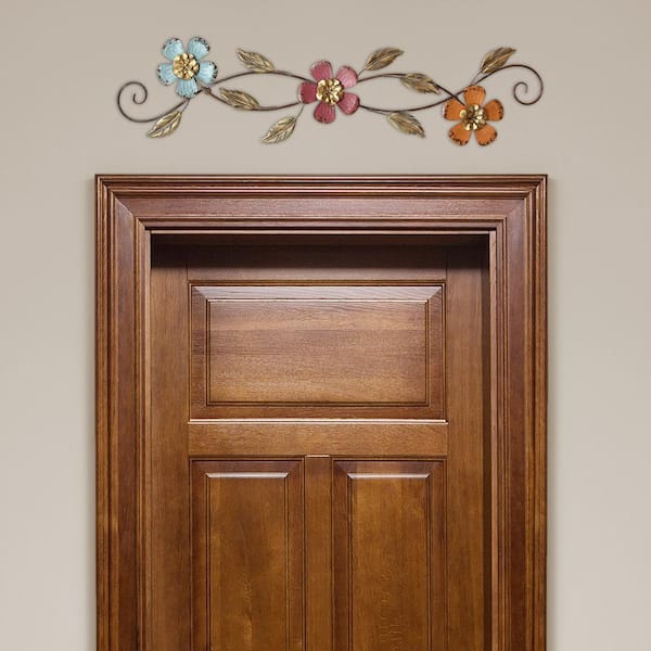 Stratton Home Decor Fl Scroll Wall S01874 - Hanging Scrolls Home Decor Stratton Home Decor Fl Scroll Wall S01874 - Hanging Scrolls Home Decor