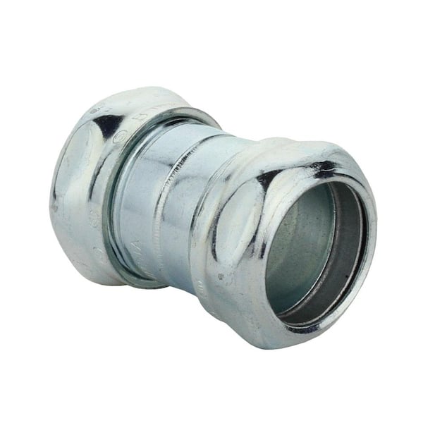 Commercial Electric 3/4 in. Electrical Metallic Tubing (EMT) Compression Coupling (5-Pack)