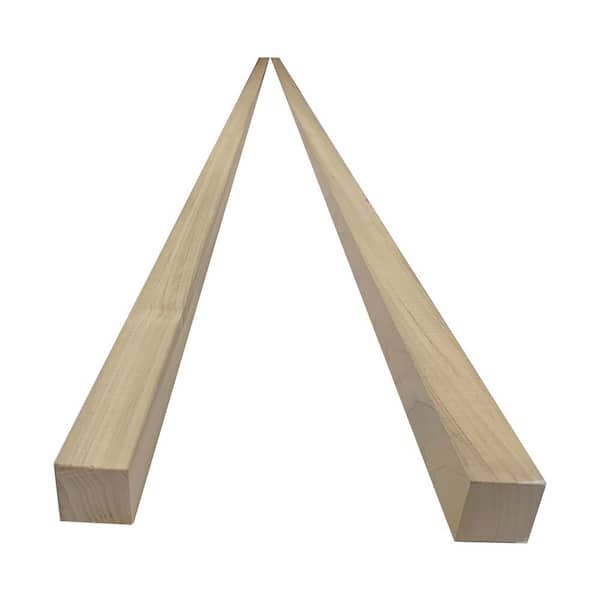 Swaner Hardwood Poplar Hobby Board (Common: 2 in. x 2 in. x 3 ft.; Actual: 1.5 in. x 1.5 in. x 36 in.)