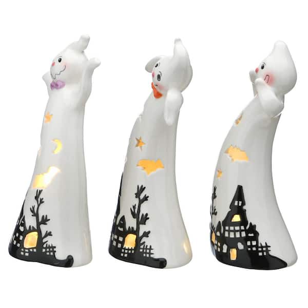 National Tree Company Ghosts with LED White Warm Light (Set of 3