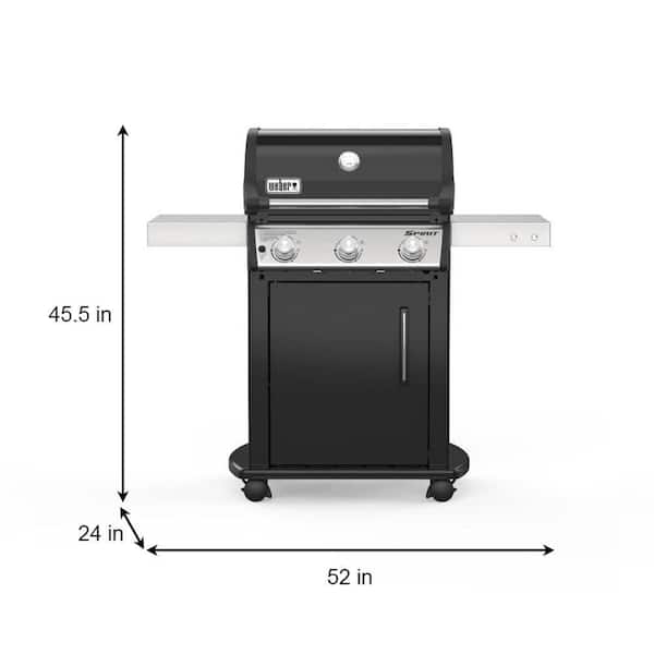 Weber Spirit E-315 3-Burner Liquid Propane Gas Grill in