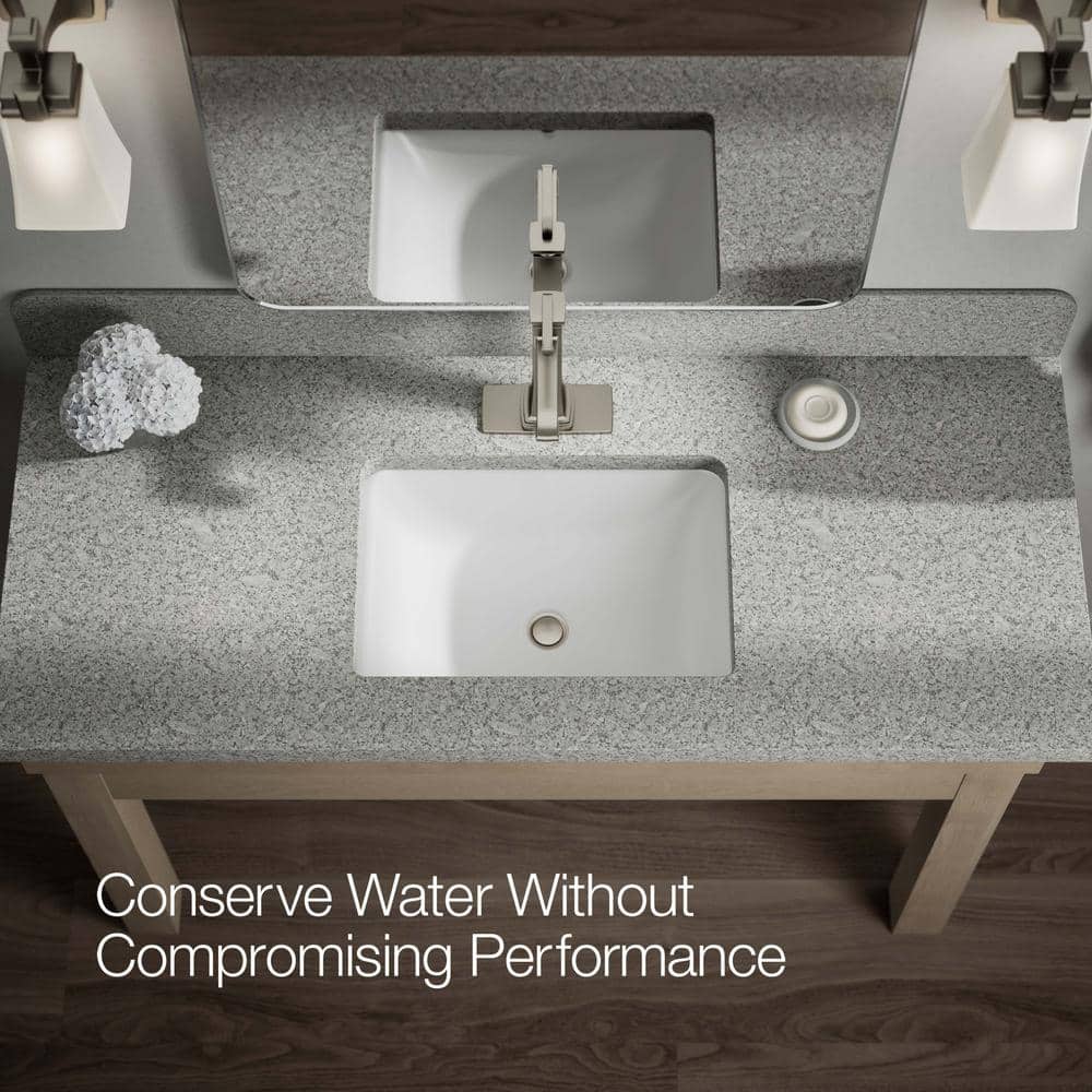 Elegant Riff Tall Single-Handle 11.38" Bathroom Faucet in Vibrant Brushed Nickel