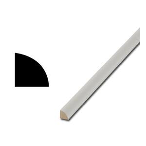 WM106 11/16 in. x 11/16 in. x 96 in. Finished Elegnace Quarter Round Moulding
