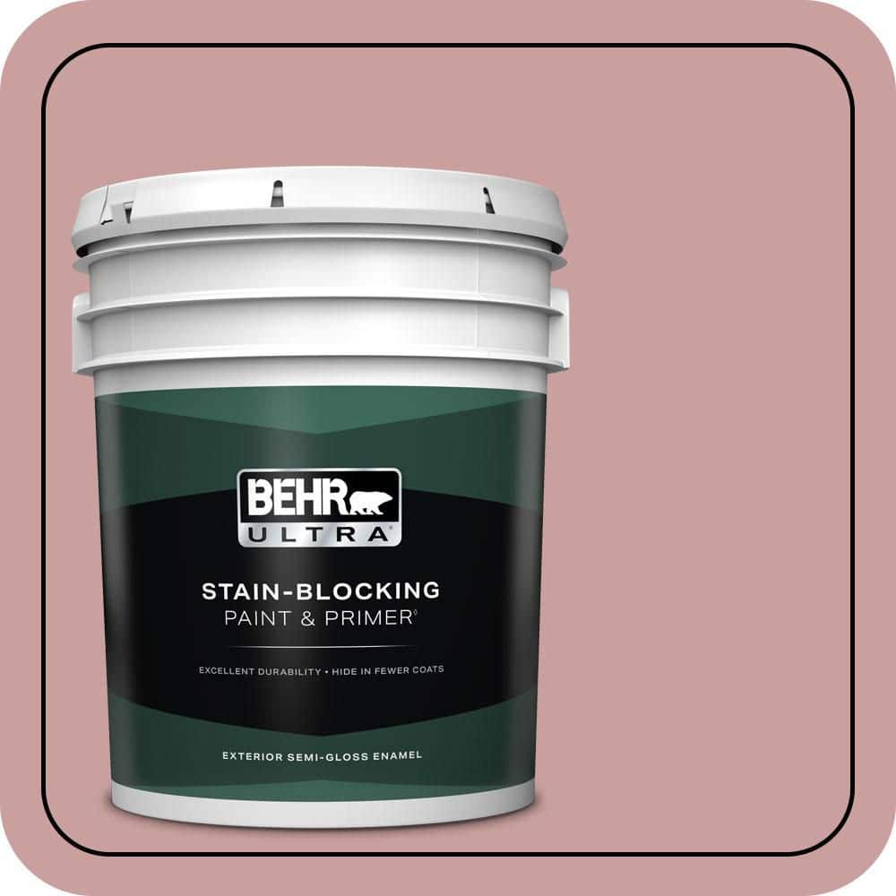 5 gal. #MQ1-13 Lady Guinevere Semi-Gloss Enamel Exterior Paint & Primer price history on PriceWatchPro