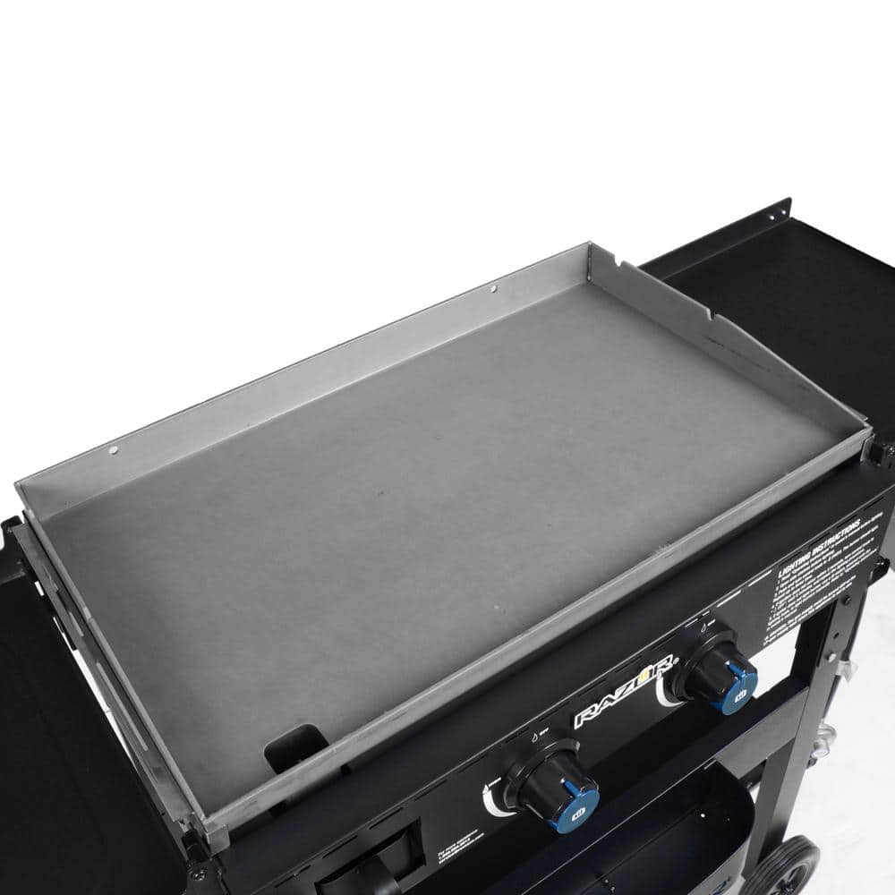 Razor 2-Burner Black Stainless Steel Propane Gas Grill