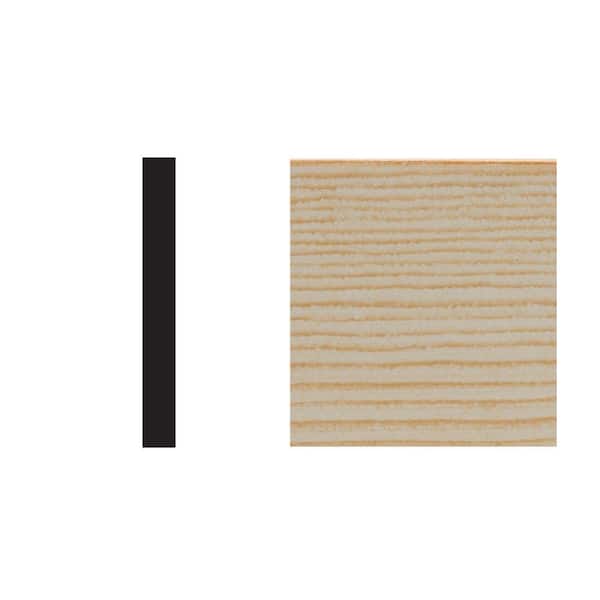 Royal Mouldings 8 ft. x 1-3/4 in. x 1/4 in. PVC Lattice Moulding