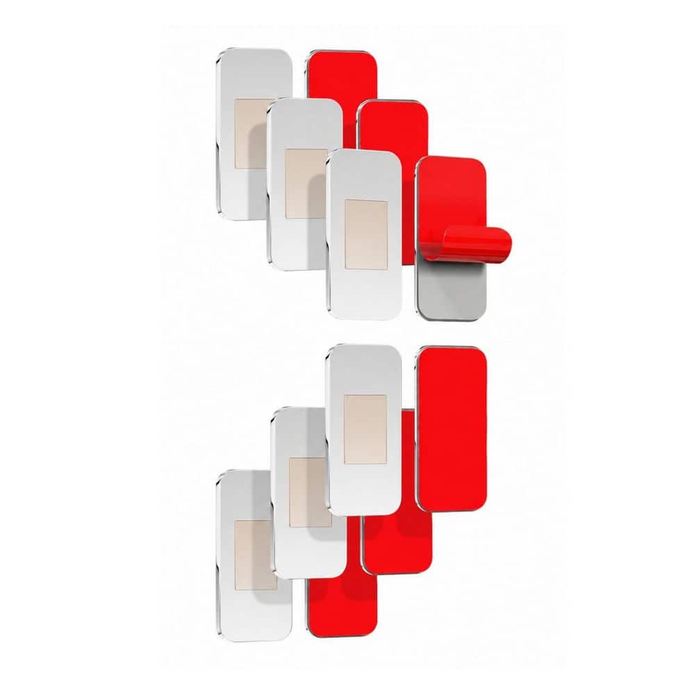 Stainless Steel Magnetic Ultra Thin Adhesive Door Latch Strong Hold Rust Resistant Cabinet Catch 6-Pack price history on PriceWatchPro