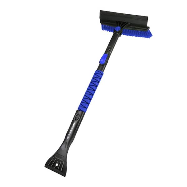 40-In Extendable Handle with Plastic Blade Ice Scraper