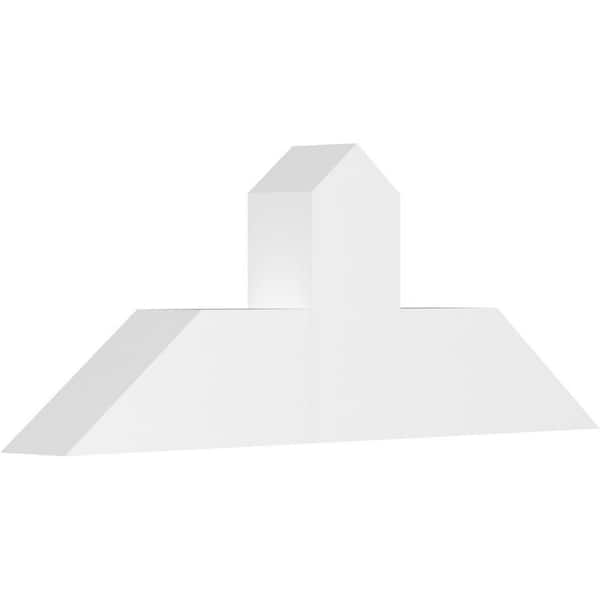 Ekena Millwork Portland 36 in. W x 13.5 in. H x 4 in. D Signature Polyurethane Bracket