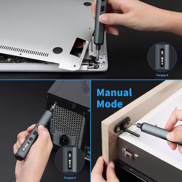 YICHUHAOXI Mini Electric Screwdriver Set 70-in-1 Precision Kit