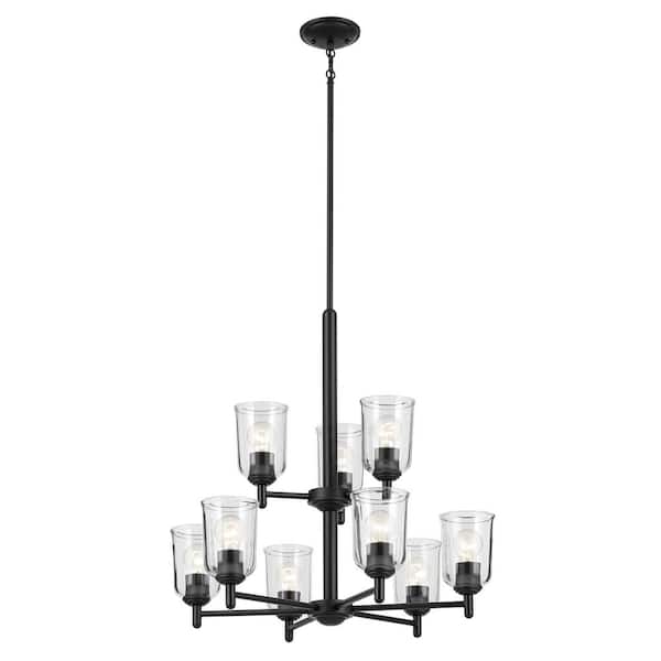 Kichler Shailene 9-Light Bronze Traditional Chandelier