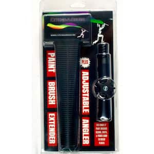 Extend-A-Brush Paint Brush Extender/Holder with Angler