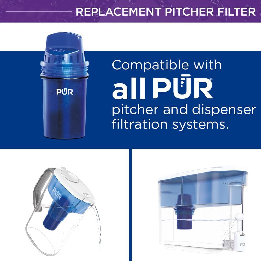 PUR Blue Water Pitcher Replacement Filter 3-Pack