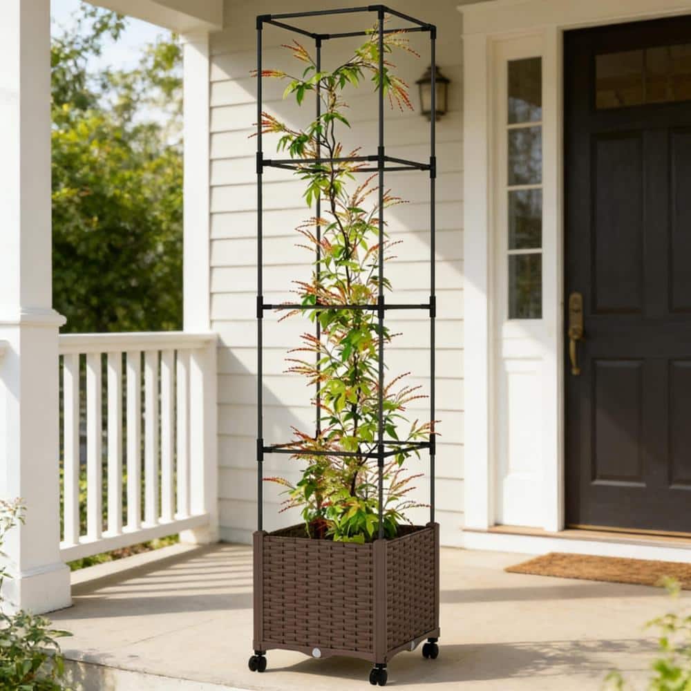 Plant Cage,Raised Garden Bed,Mobile Trellis Plant Bed price history on PriceWatchPro