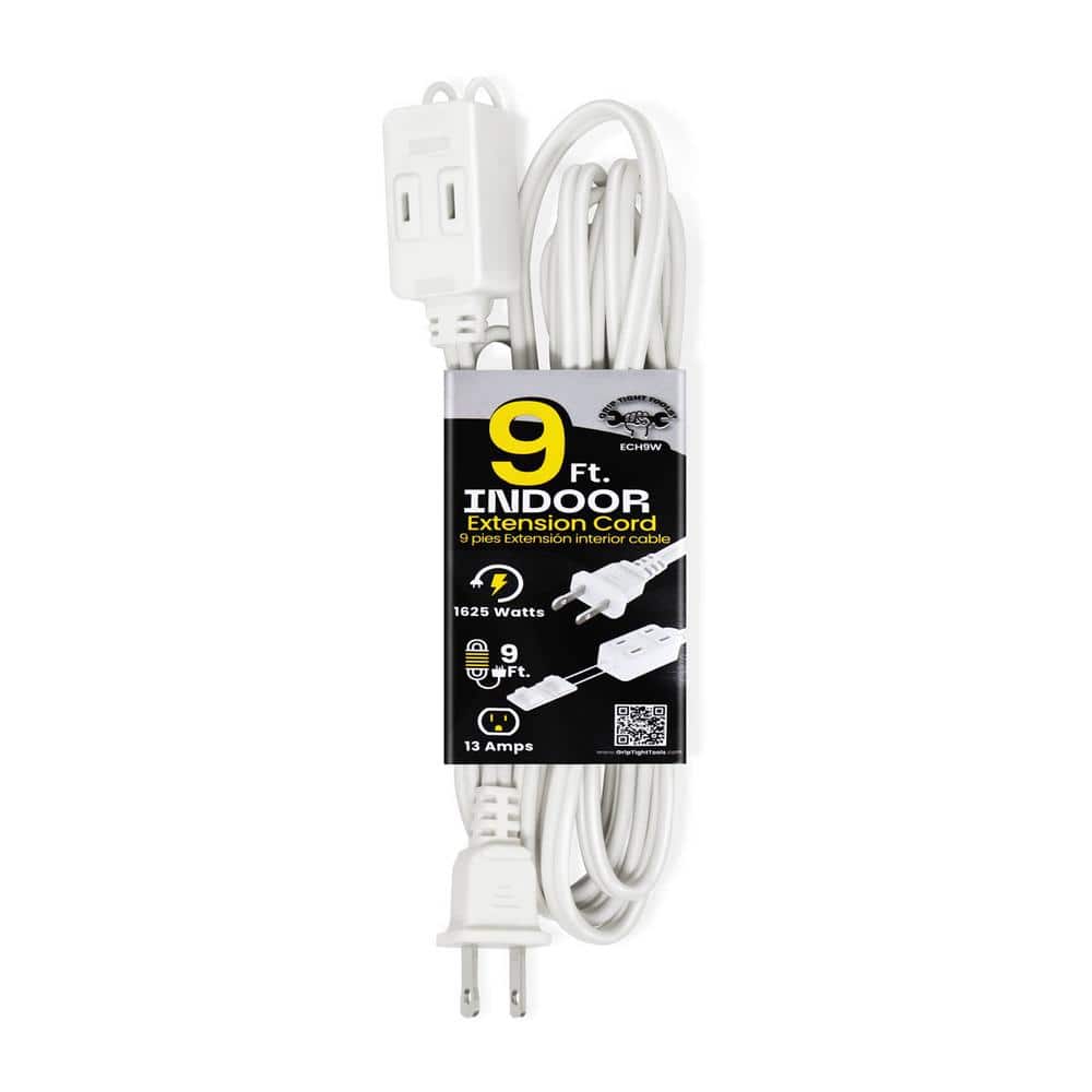 9 ft. 16/2 SPT, Indoor Household Extension Cord, White price history on PriceWatchPro