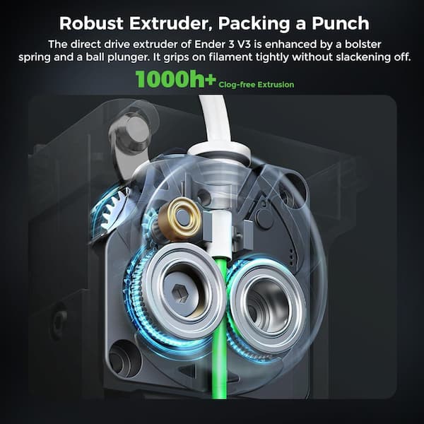 Lukyamzn Ender 3 V3 3D Printer with 600mm/s Printing Speed