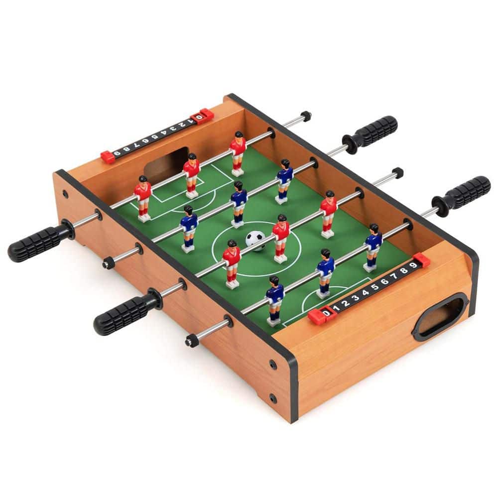 Costway 20 in. Foosball Table Competition Game Soccer Arcade Sized