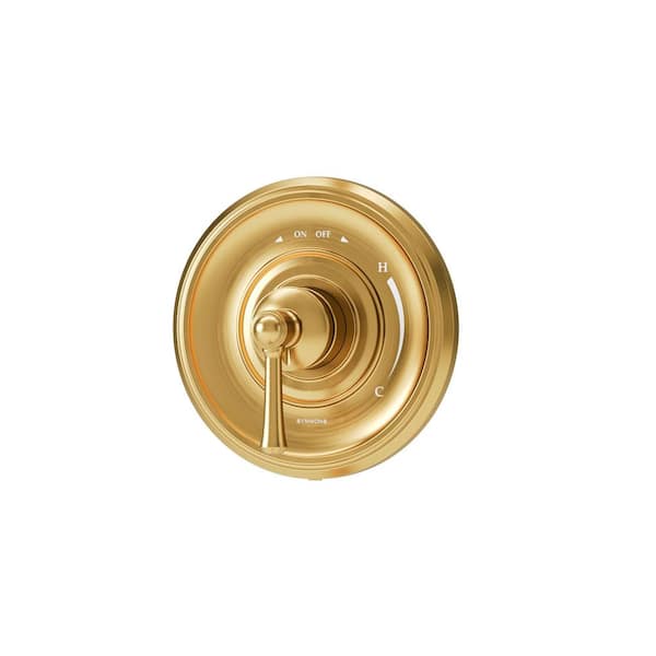 Symmons Braston Wall Mounted Shower Valve Trim in Brushed Bronze (Valve Not Included)