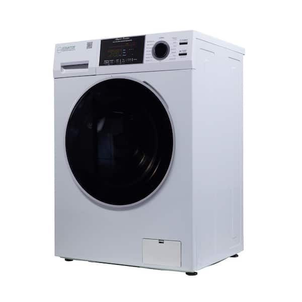 1.62 cu. Ft./15lbs Fully Built-in All-in-One Washer Dryer Combo Ventless 110V in White