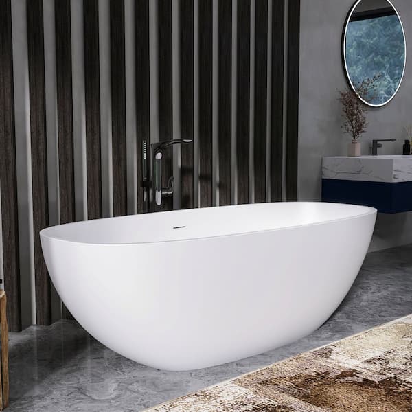 Xspracer Moray 71 in. x 35 in. Solid Surface Stone Resin