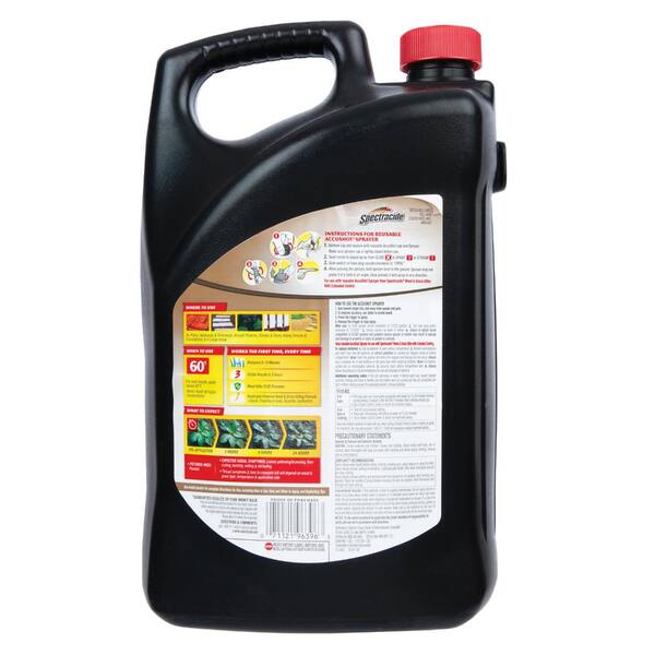 Spectracide Weed And Grass Killer 1 3 Gal Extended Control Refill Hg 96396 4 The Home Depot