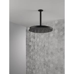 Details about   Bathroom Shower Set Ceiling Mount Rainfall 6 Spray 16"x31" Matt Black 