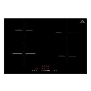 Parco 4 Element Glass Top Black 30-in. Induction Cooktop