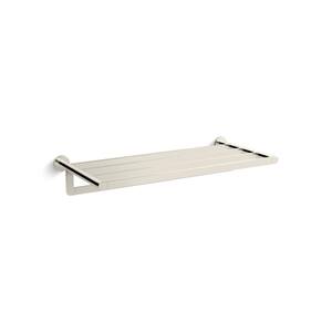 Composed 24 in. Guest Towel Holder in Vibrant Polished Nickel